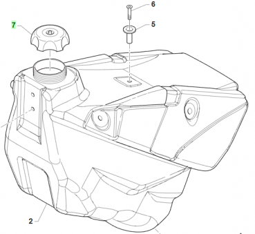 Tankdeckel ACERBIS , # 65013.09, ersetzt durch # 65009.09`