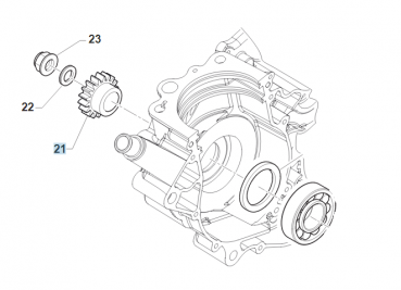 Primaerritzel.Z18 250F , # F40891.