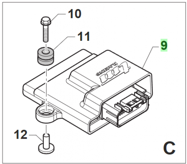 ECU  eM007, SMR1252TFi, # 08070.0`