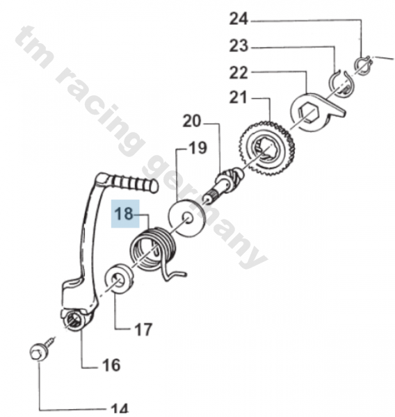 Kickstarterfeder  85/100c, # 16008.85`