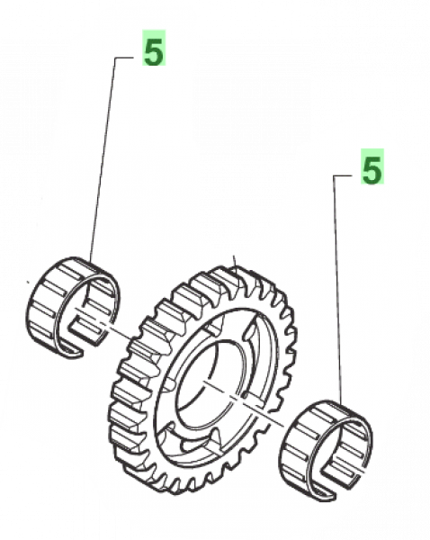 Nadellager 22x26x10 TAGL, # F19524`