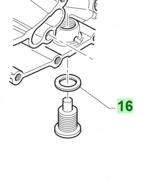 Dichtring 16X24X1.5, # F49933`